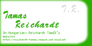 tamas reichardt business card